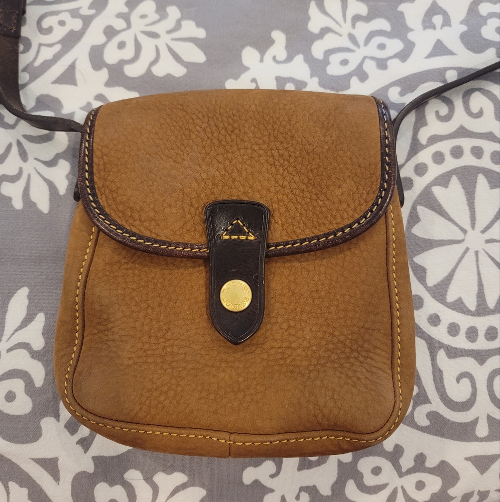 Rare Suede Dooney & Bourke Crossbody